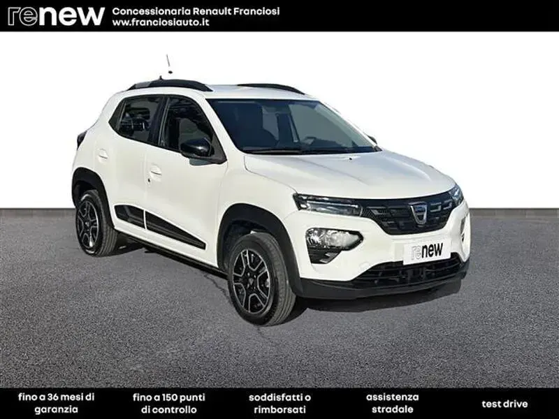 Usata Dacia Spring Comfort 33 kW (45 CV) 2022 Bianco Utilitaria