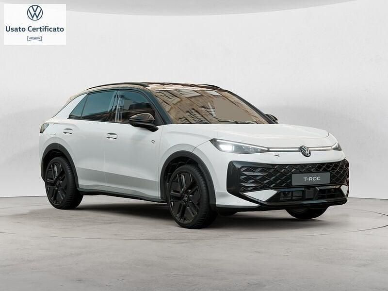 Nuova VW T-Roc R-line 150 CV (110 kW) 2025 Bianco SUV
