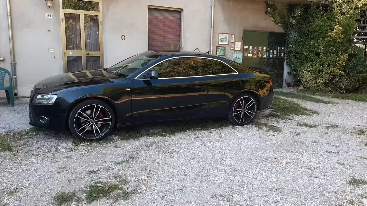 Usata Audi A5 S-Line 190 CV (139 kW) 2007 Nero Coupé