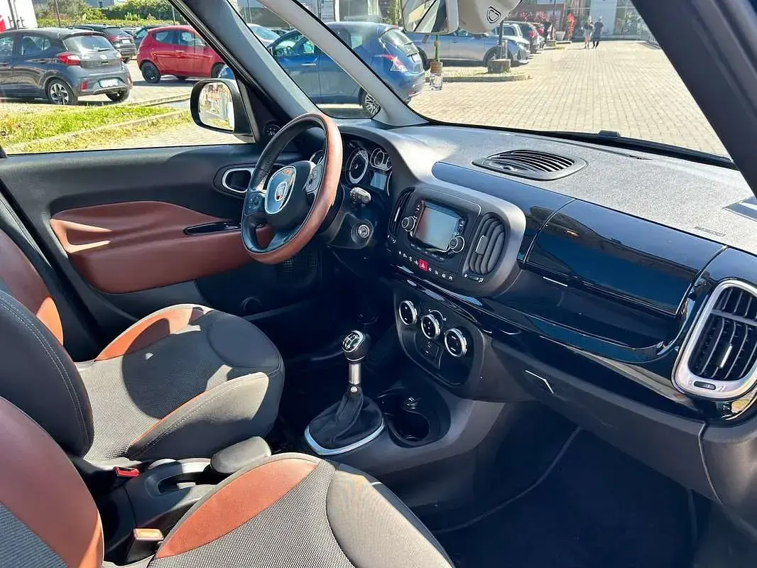 Usata Fiat 500L Trekking 84 CV (61 kW) 2014 Verde Monovolume