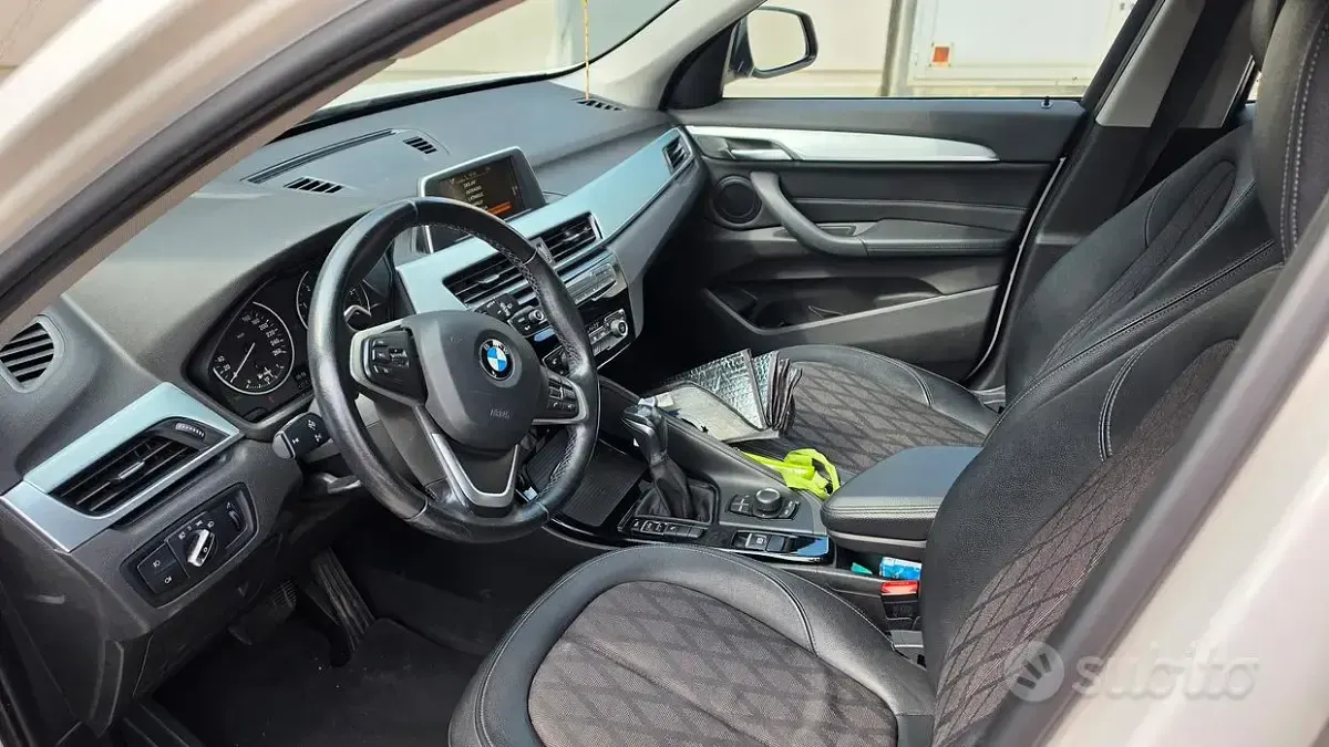 Usata BMW X1 xLine 150 CV (110 kW) 2015 Bianco SUV