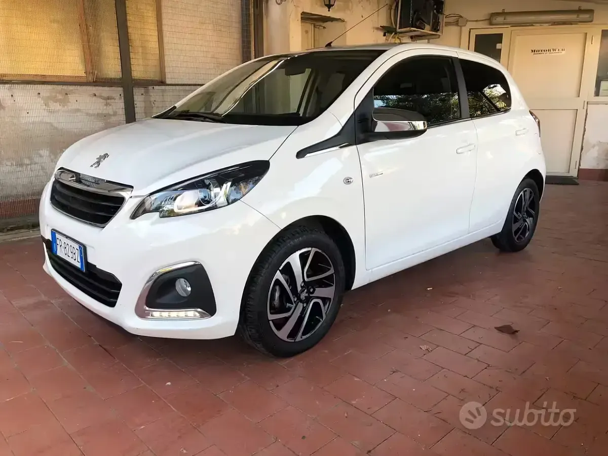 Usata Peugeot 108 Style 72 CV (52 kW) 2018 Bianco Berlina