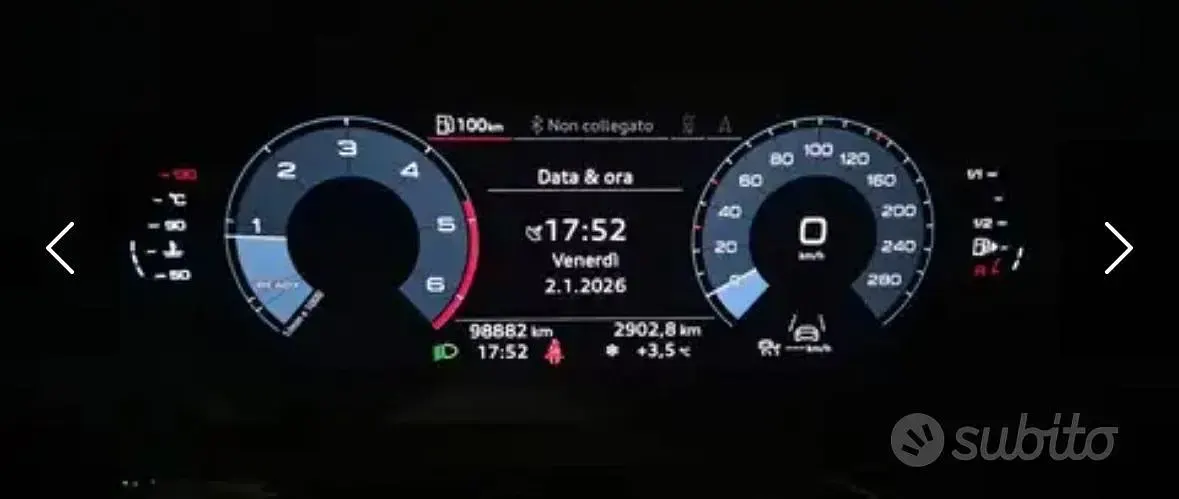 Usata Audi A3 Sport 2020 Bianco Berlina