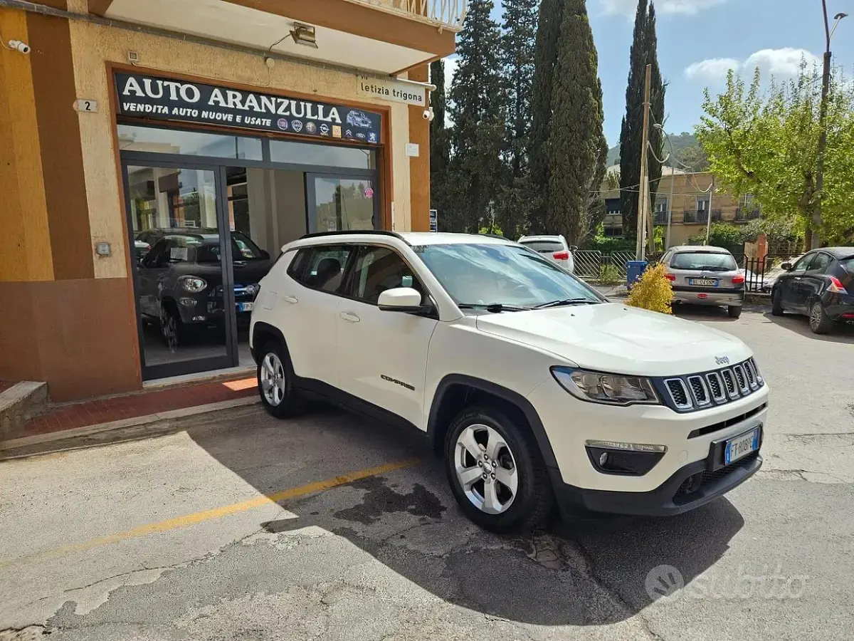 Usata Jeep Compass 120 CV (88 kW) 2018 Bianco SUV