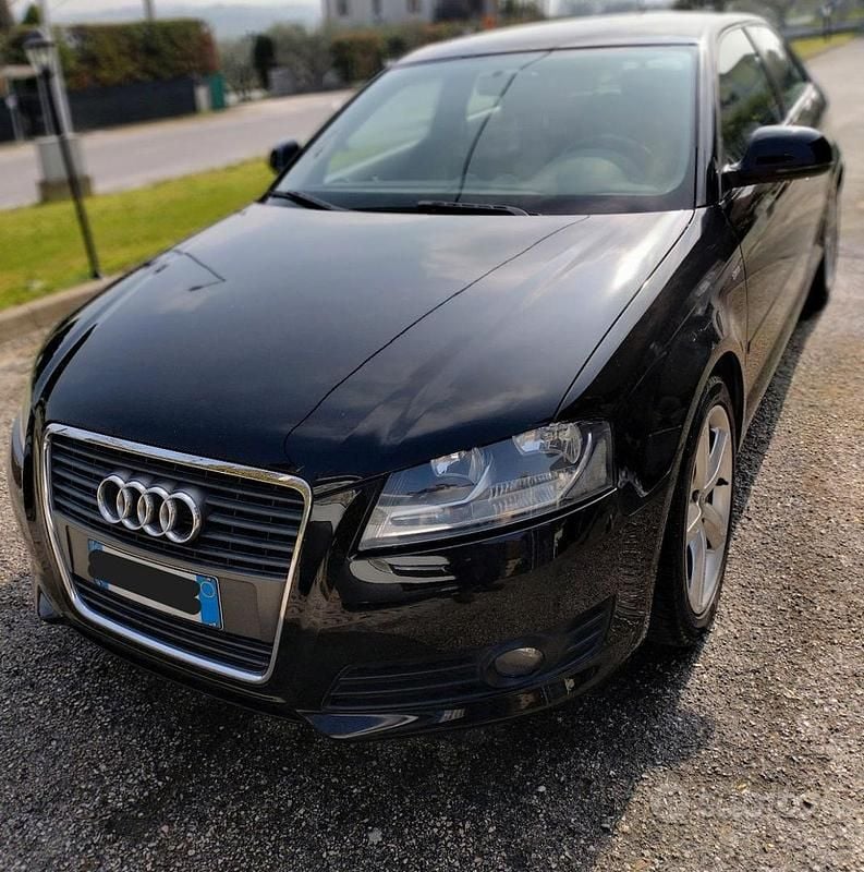 Usata Audi A3 S-Line 2009 Nero Utilitaria