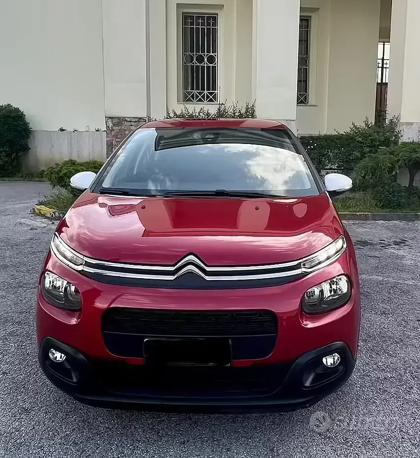 Usata Citroën C3 Shine 75 CV (55 kW) 2018 Rosso Utilitaria