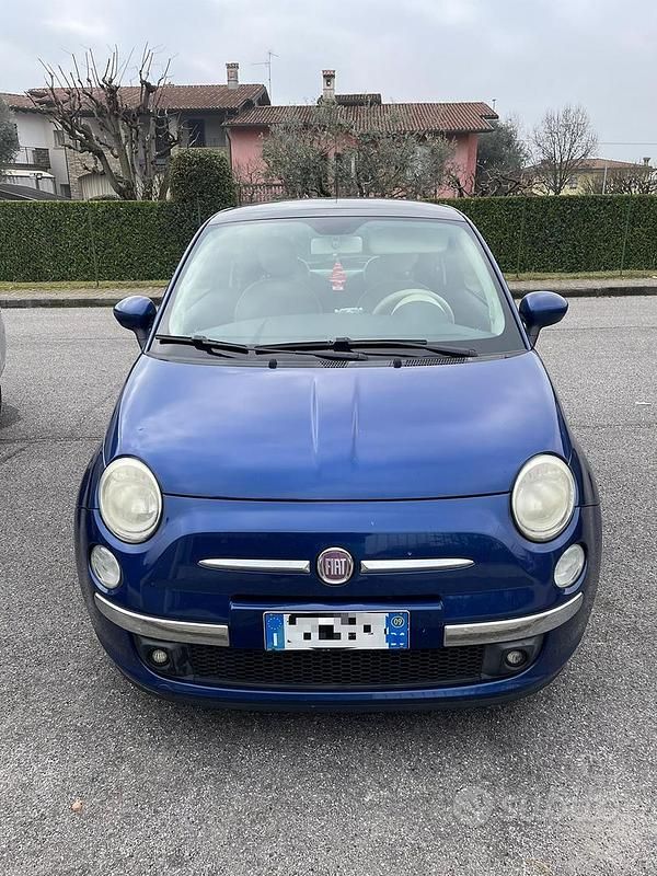 Usata Fiat 500 Pop 69 CV (50 kW) 2009 Blu Berlina