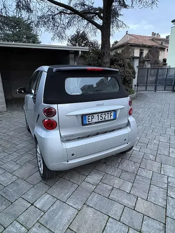 Usata Smart ForTwo Cabrio 71 CV (52 kW) 2012 Argento Cabrio