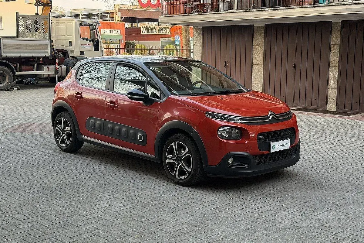 Usata Citroën C3 Feel 82 CV (60 kW) 2017 Arancione Utilitaria