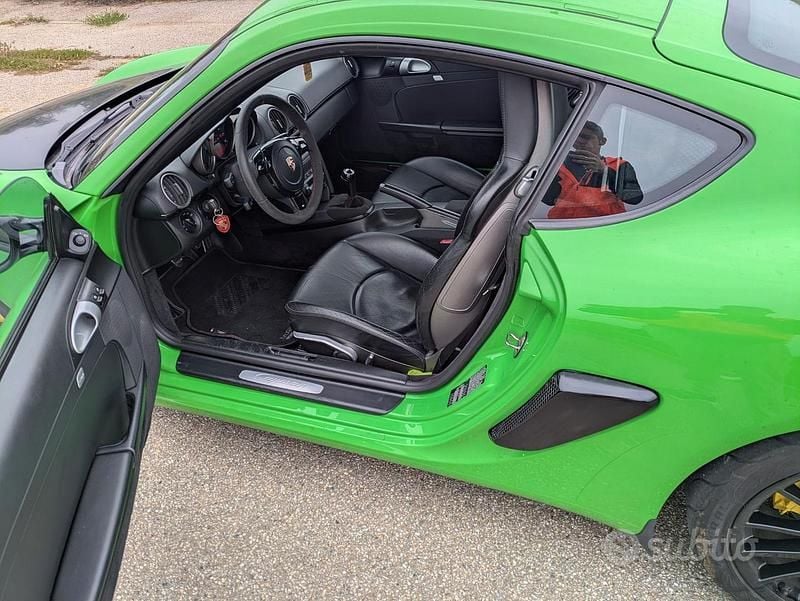 Usata Porsche Cayman 245 CV (180 kW) 2006 Verde Coupé