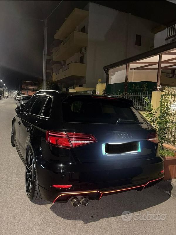 Usata Audi A3 2018 Nero Berlina