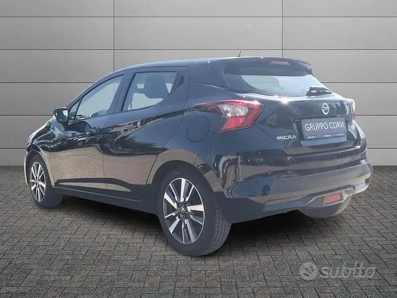 Usata Nissan Micra Acenta 90 CV (66 kW) 2017 Nero Utilitaria