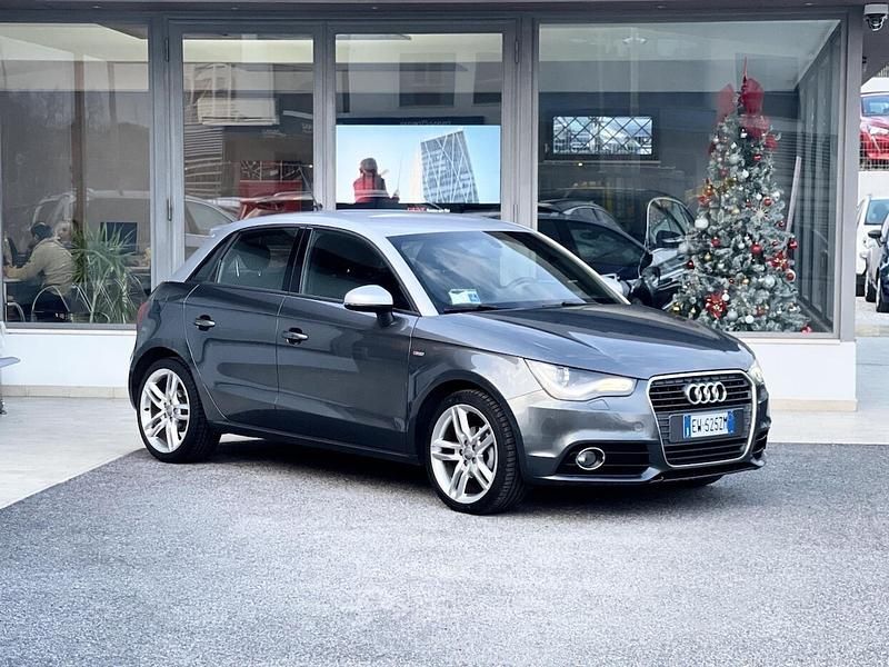 Usata Audi A1 S-Line 90 CV (66 kW) 2014 Grigio Berlina