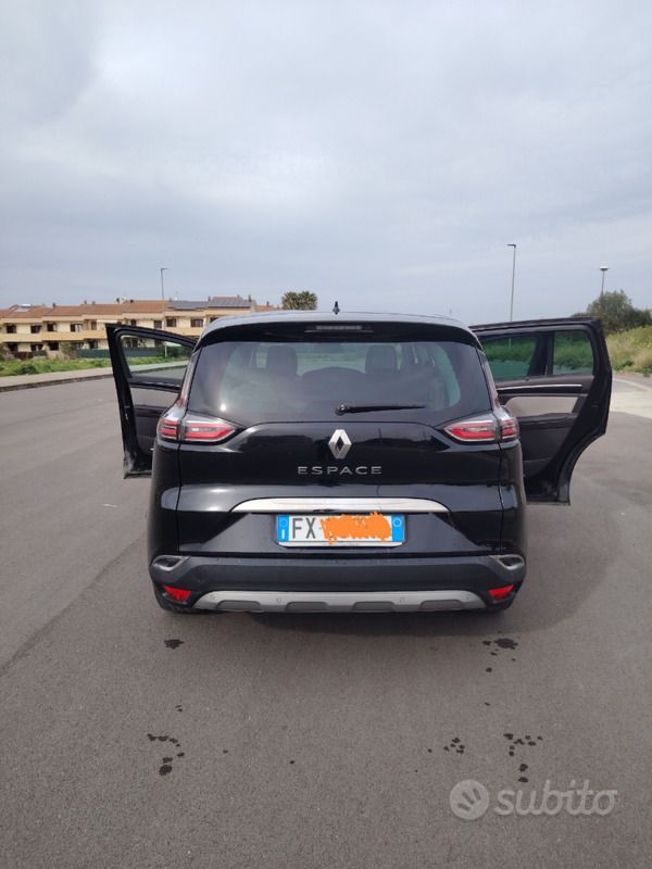 Usata Renault Espace 160 CV (117 kW) 2019 Nero Monovolume