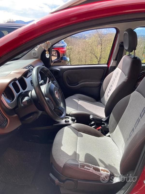 Usata Fiat Panda Cross Cross 2015 Rosso Utilitaria