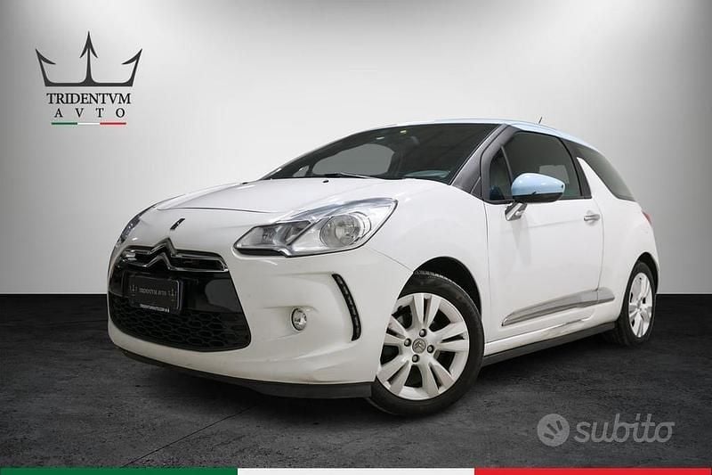 Usata Citroën DS3 Chic 95 CV (69 kW) 2010 Bianco Utilitaria