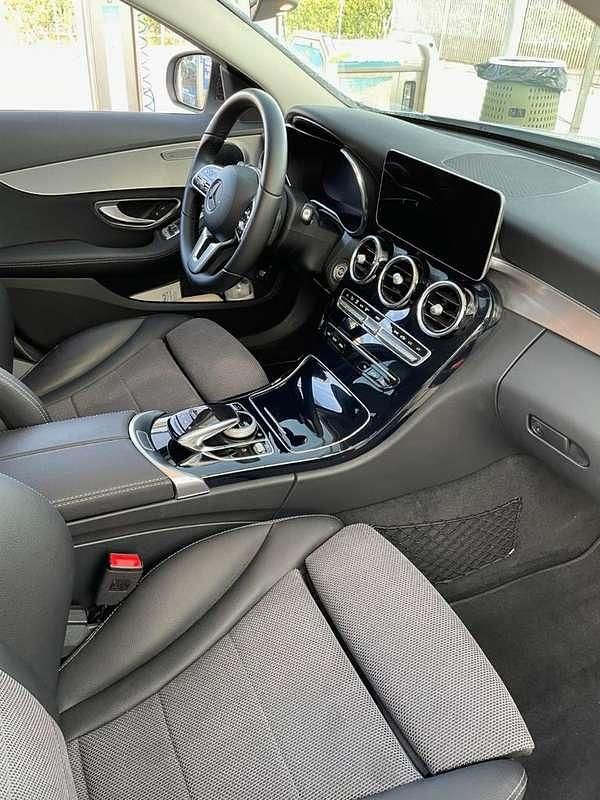 Usata Mercedes C220 Premium 194 CV (142 kW) 2019 Argento Berlina