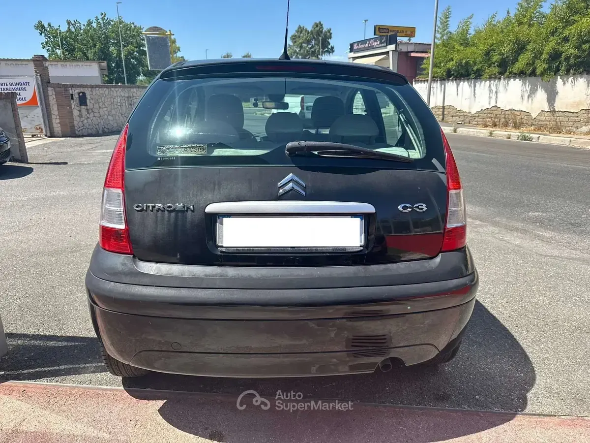 Usata Citroën C3 Exclusive 60 CV (44 kW) 2007 Nero Utilitaria