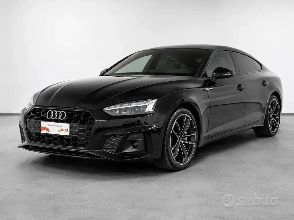 Usata Audi A5 Sportback S-Line 204 CV (150 kW) 2021 Nero Utilitaria