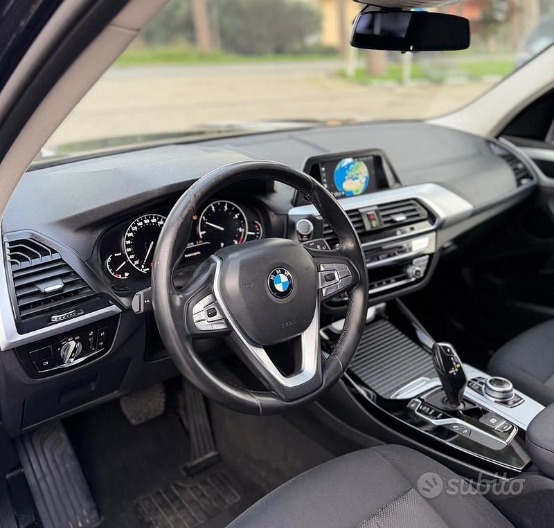 Usata BMW X3 Advantage 190 CV (139 kW) 2019 Nero SUV