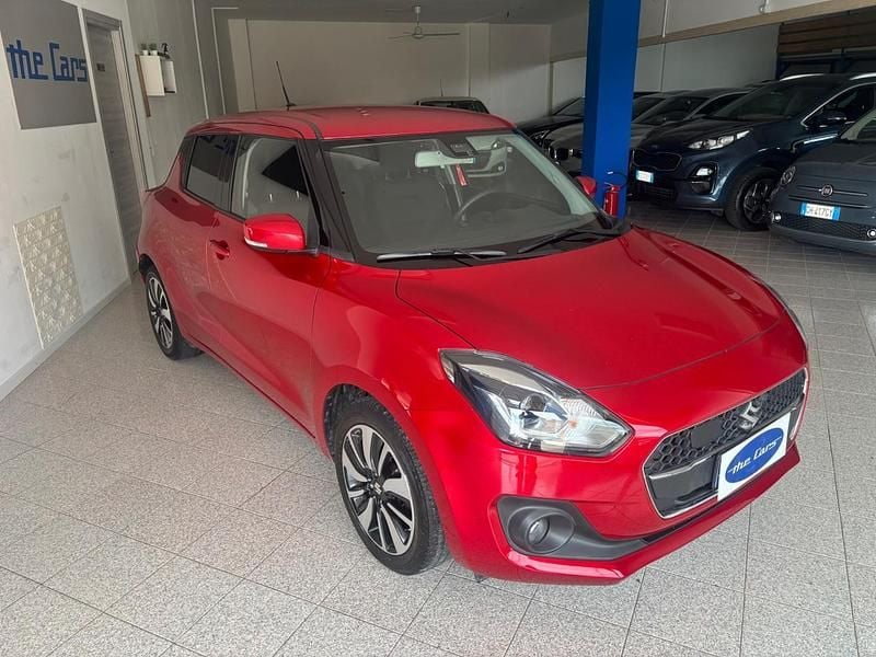 Usata Suzuki Swift 111 CV (81 kW) 2018 Rosso Utilitaria