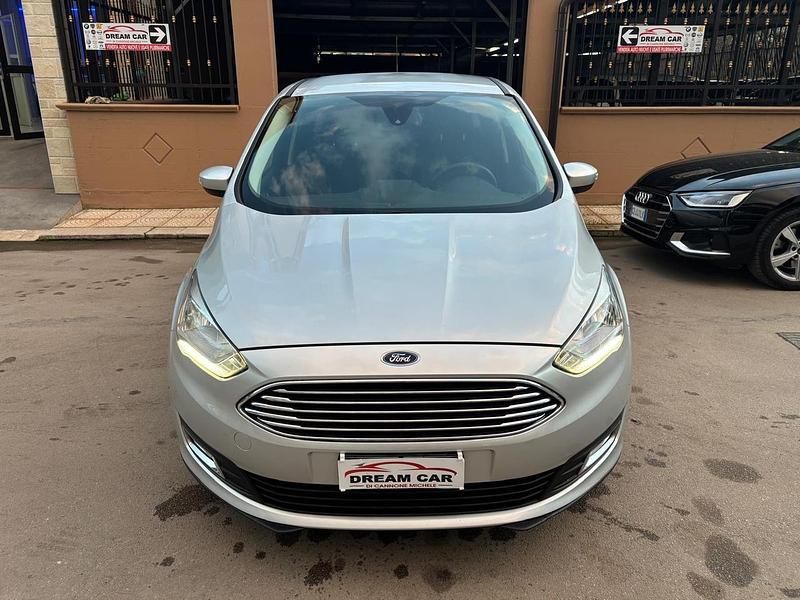 Argento Usata 2017 Ford C-MAX Titanium Monovolume | 10.500 € (Buon prezzo) - Immagine 1/4