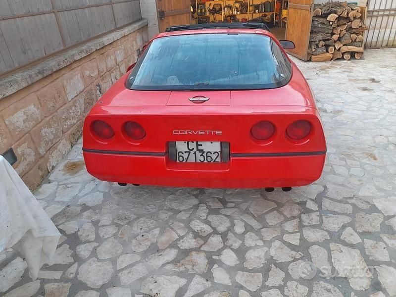 Usata Chevrolet Corvette C4 1989 Rosso Coupé