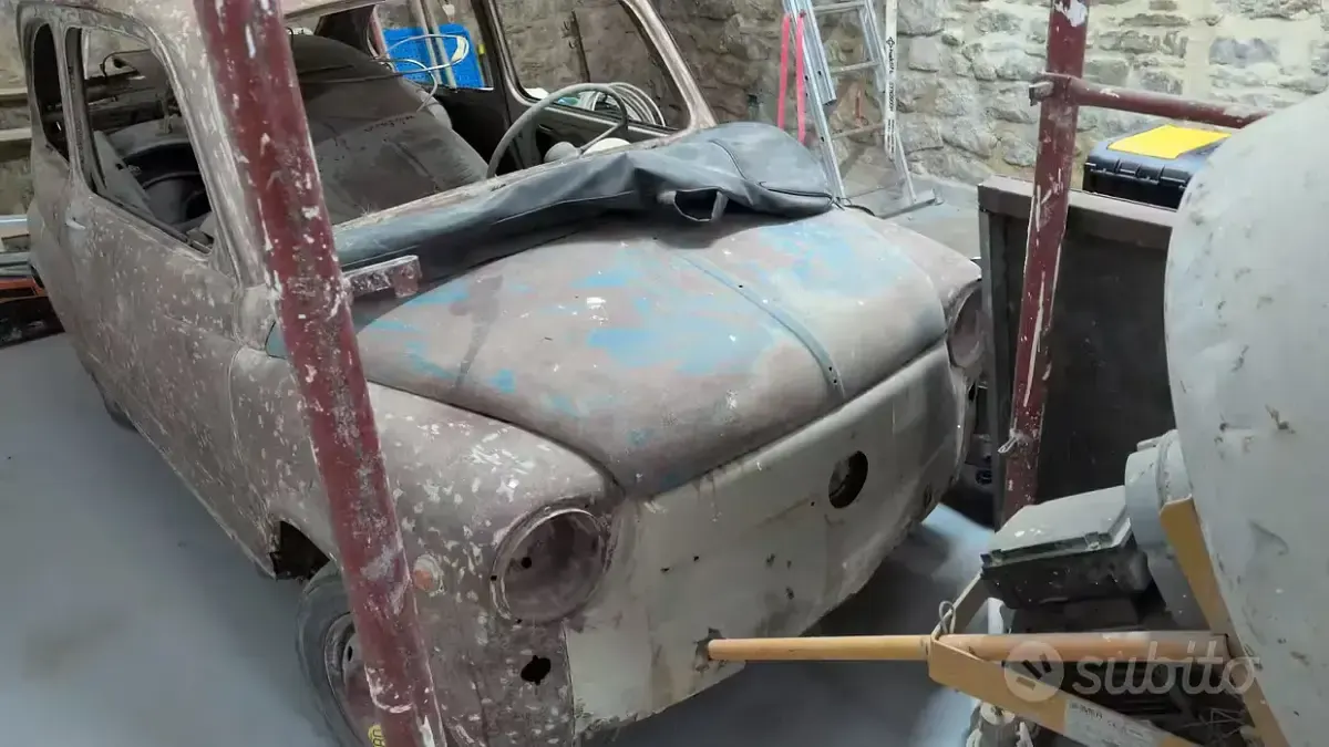 Usata Fiat 600 1950 Utilitaria