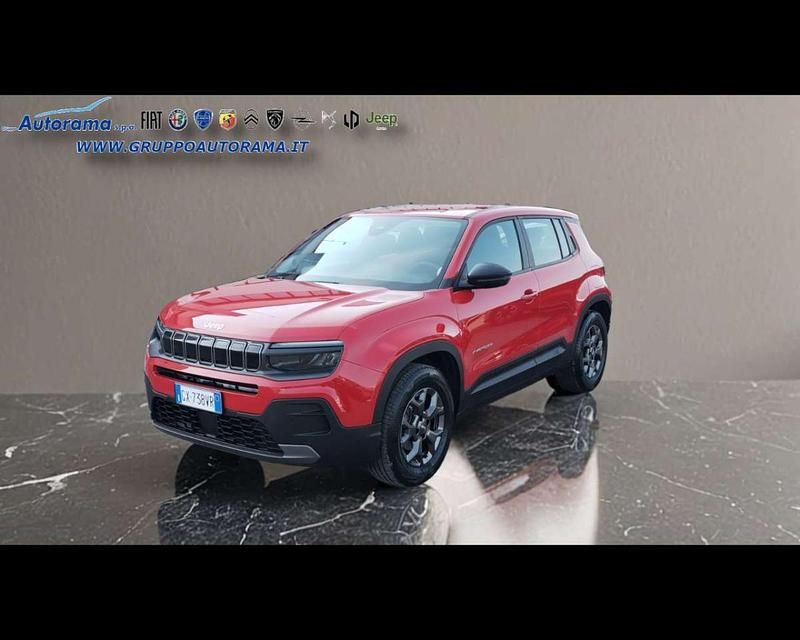 Usata Jeep Avenger Longitude 101 CV (74 kW) 2025 Rosso SUV