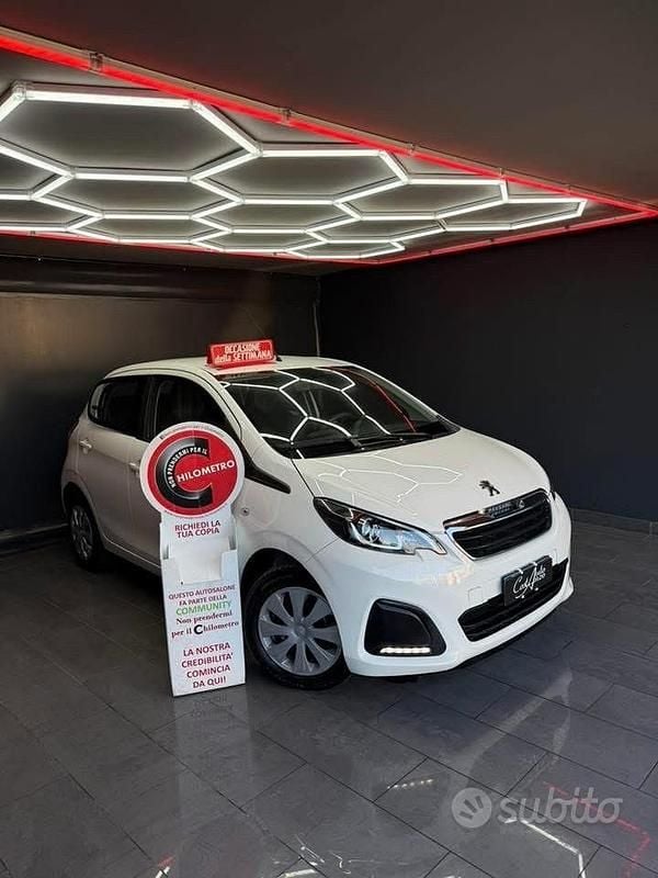 Usata Peugeot 108 Allure 72 CV (52 kW) 2020 Bianco Berlina