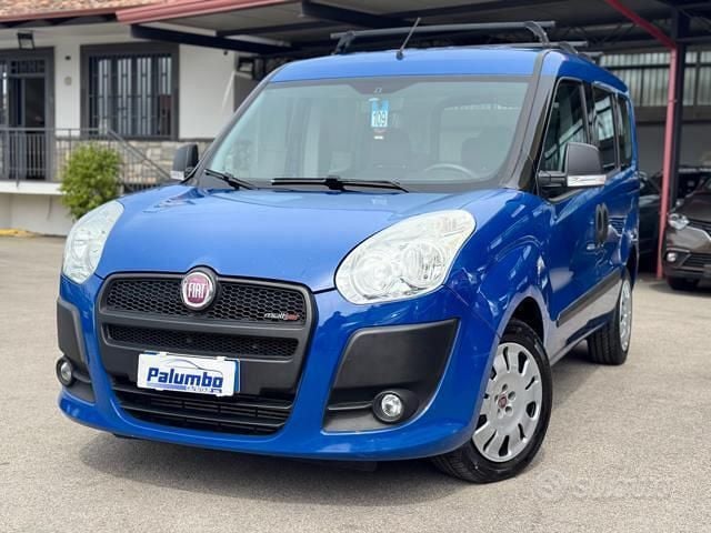 Usata Fiat Doblò Dynamic 105 CV (77 kW) 2010 Blu Monovolume