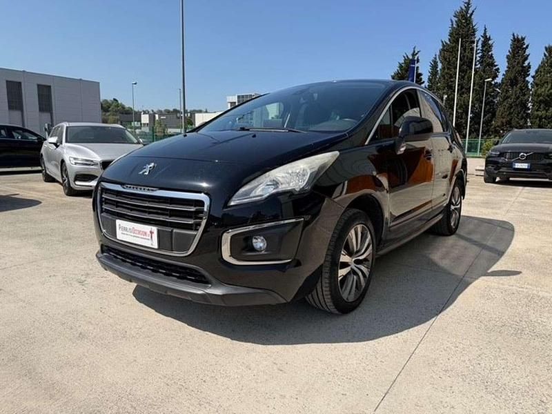 Usata Peugeot 3008 Allure 120 CV (88 kW) 2016 Nero Monovolume