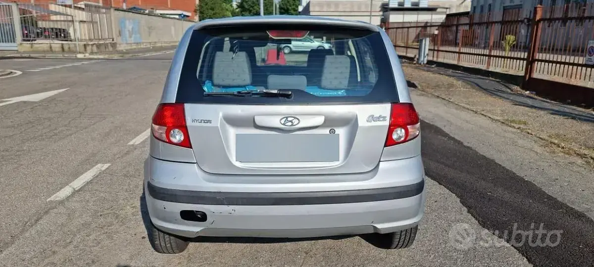 Usata Hyundai Getz 82 CV (60 kW) 2004 Grigio Utilitaria