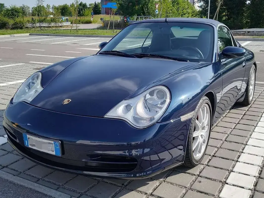 Usata Porsche 911 Carrera Cabriolet 300 CV (220 kW) 2000 Blu/azzurro Cabrio