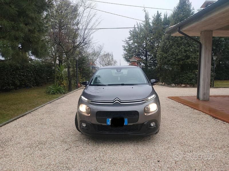 Usata Citroën C3 Feel 82 CV (60 kW) 2018 Grigio Utilitaria