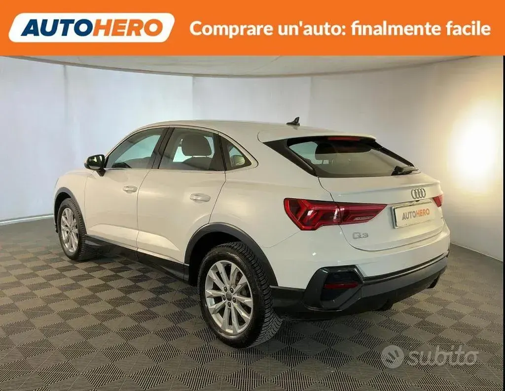Usata Audi Q3 150 CV (110 kW) 2019 Bianco SUV