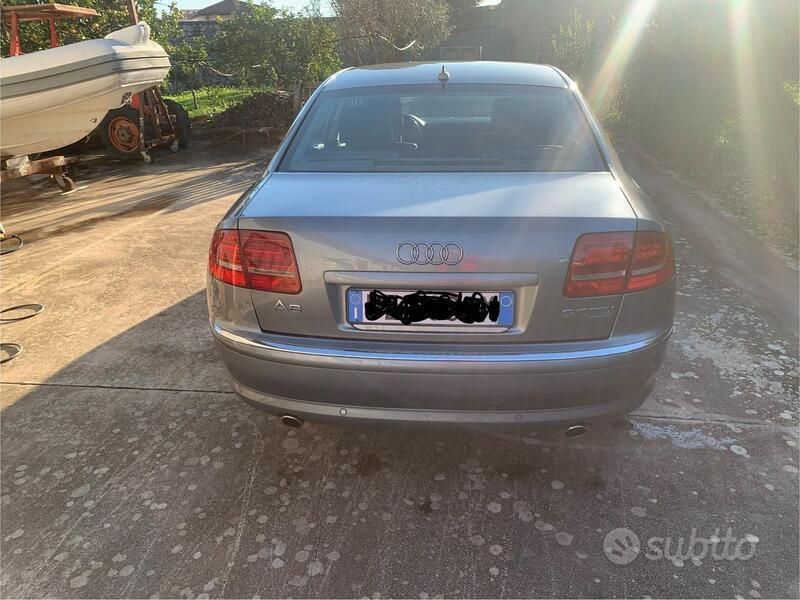 Usata Audi A8 233 CV (171 kW) 2009 Grigio Berlina