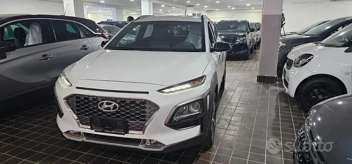 Usata Hyundai Kona Xpossible 136 CV (100 kW) 2020 Bianco SUV