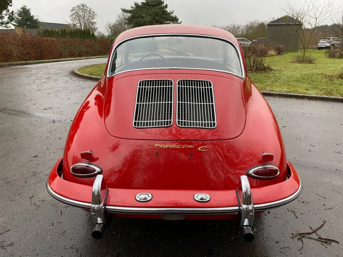 Usata Porsche 356 C 75 CV (55 kW) 1965 Rosso Coupé