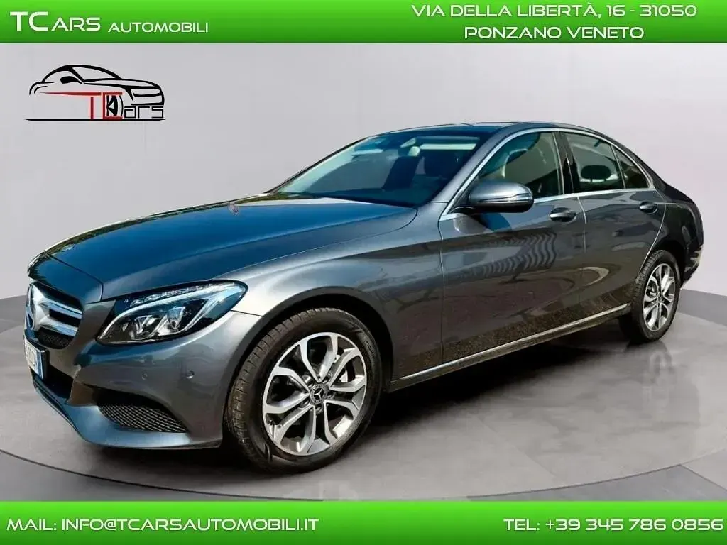 Usata Mercedes C220 170 CV (125 kW) 2018 Grigio Berlina
