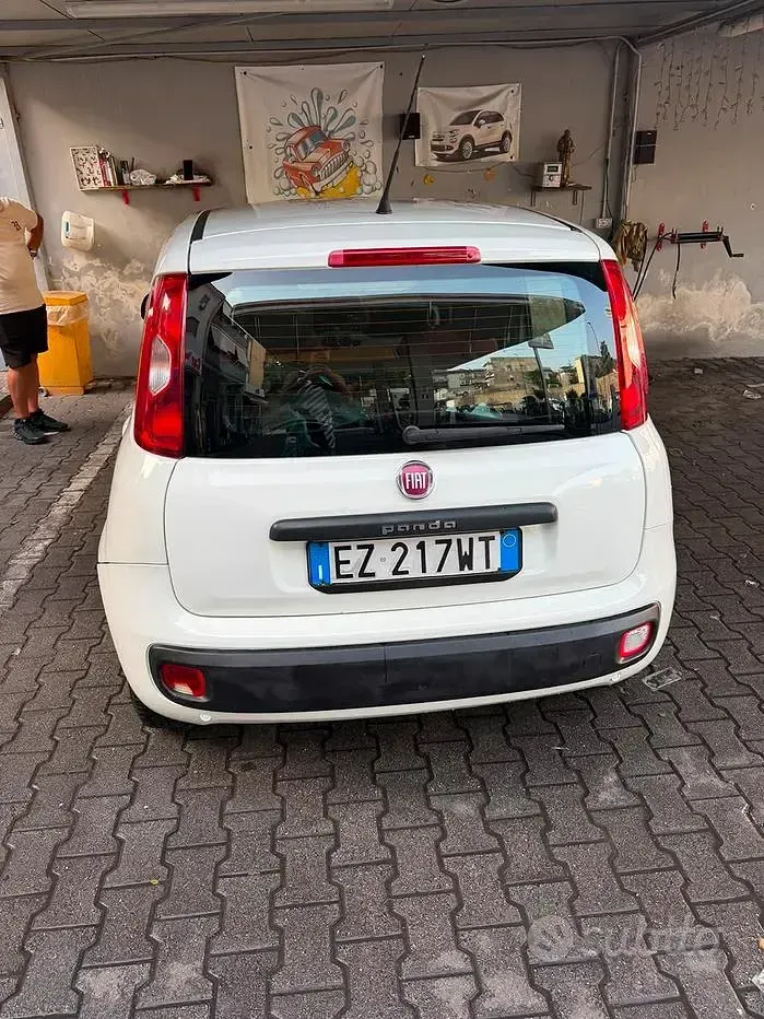 Usata Fiat Panda 69 CV (50 kW) 2015 Bianco Utilitaria