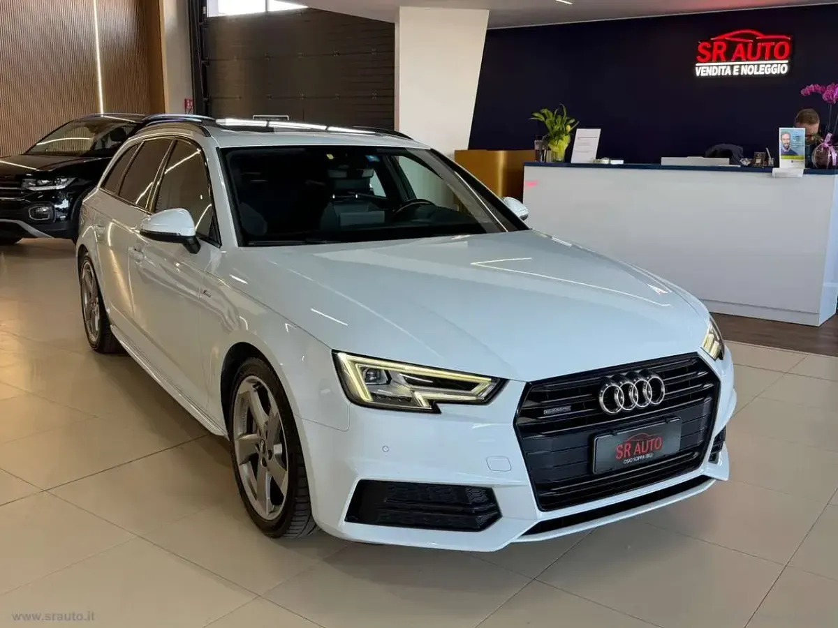 Occasion Audi A4 Design 190 PK (139 kW) 2017 Wit Stationwagen