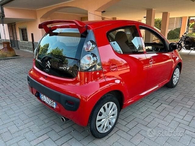 Usata Citroën C1 Seduction 68 CV (50 kW) 2013 Rosso Utilitaria