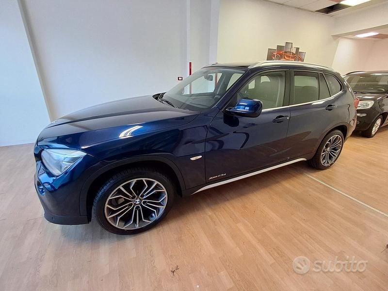 Usata BMW X1 Efficient Dynamics 204 CV (150 kW) 2010 Blu SUV