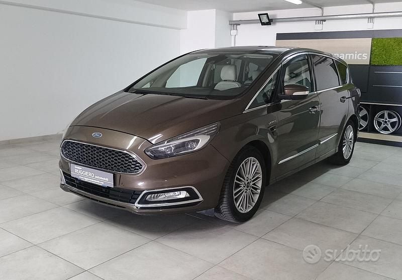 Usata Ford S-MAX S 180 CV (132 kW) 2017 Giallo Monovolume