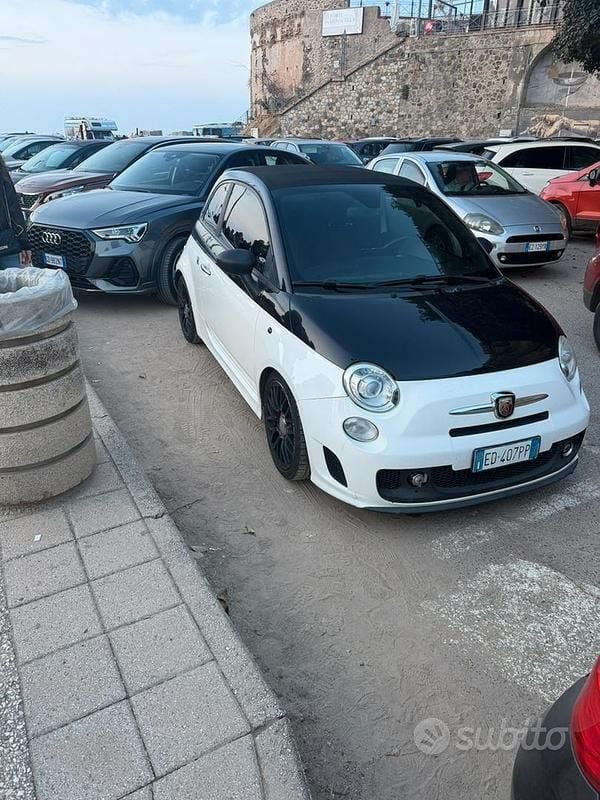 Usata Abarth 500C 140 CV (102 kW) 2012 Bianco Cabrio