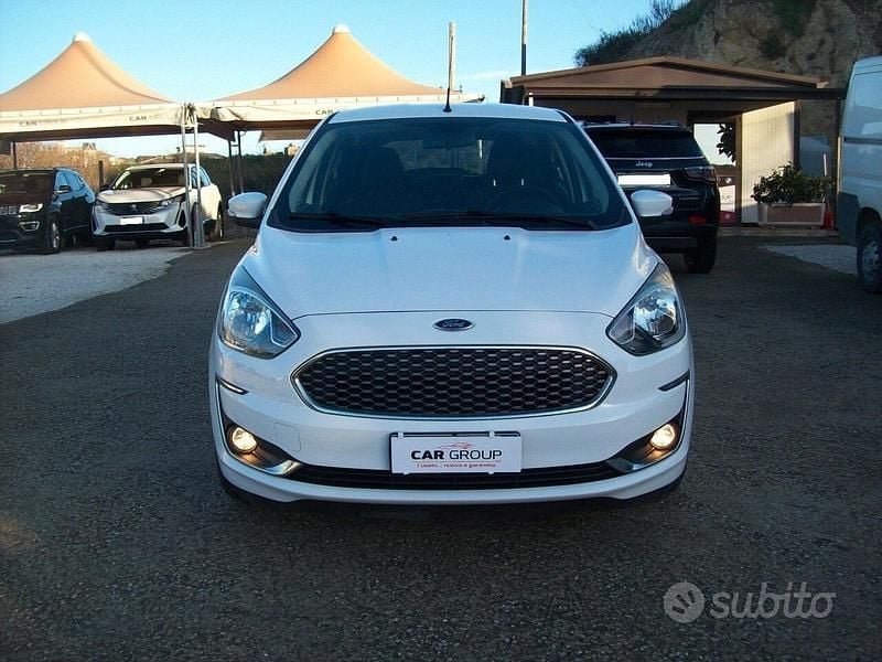Usata Ford Ka Plus S 71 CV (52 kW) 2019 Bianco Utilitaria