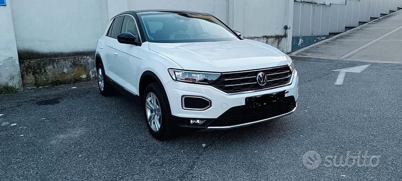 Usata VW T-Roc 115 CV (84 kW) 2019 Bianco SUV