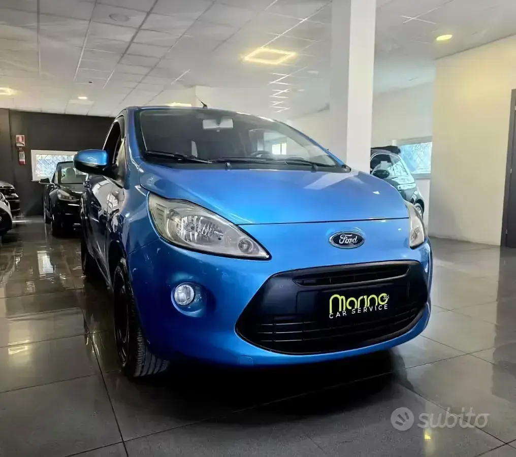 Usata Ford Ka 69 CV (50 kW) 2013 Blu Utilitaria