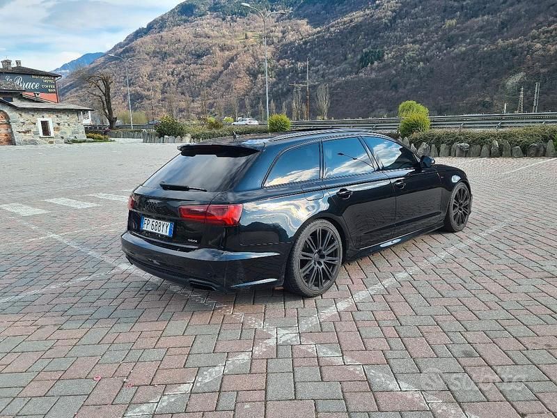 Usata Audi A6 S-Line 190 CV (139 kW) 2018 Nero Station wagon